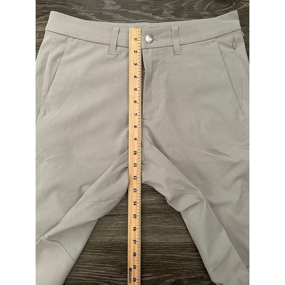 Lululemon Commission Slim-Fit Pant 32" *Ventlight White Opal size 30 - Picture 3 of 8